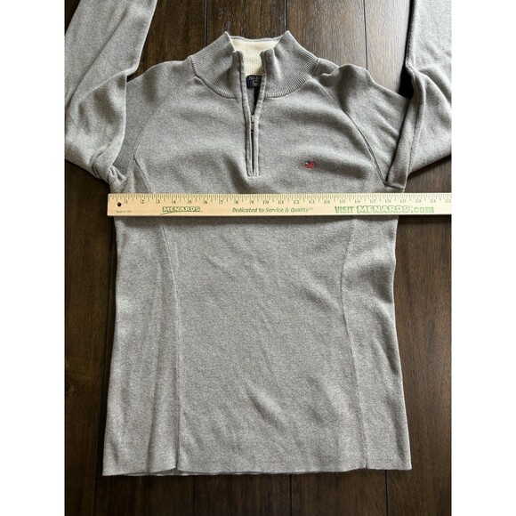 Polo Ralph Lauren Polo Jeans Co XL Pullover Sweater Quarter Zip USA Flag Logo - Picture 5 of 9